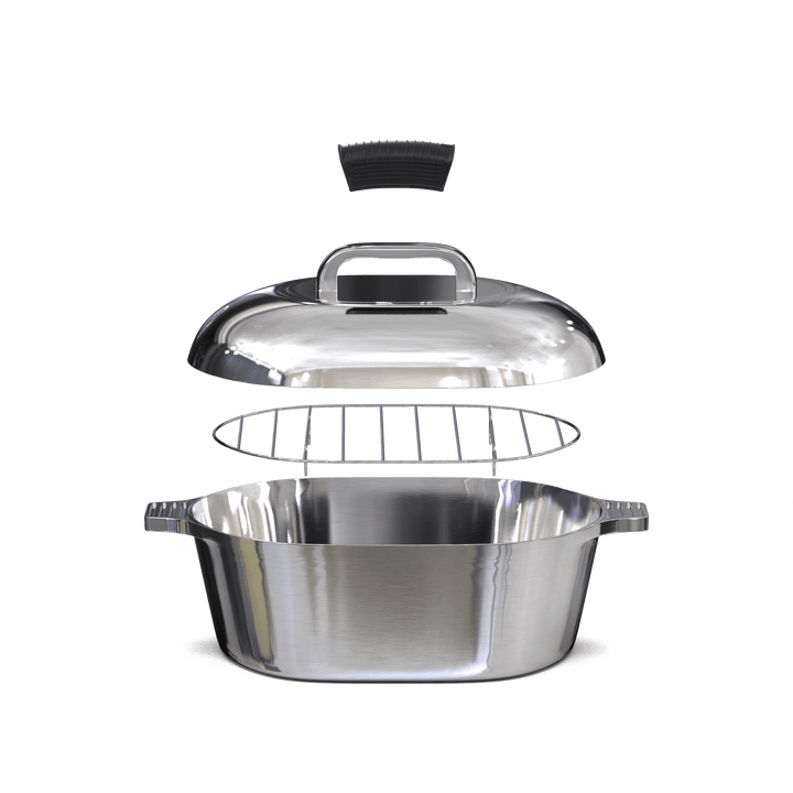 Oval Dutch Oven with Lid - 5 Quart (11 Inch) - GiFTiFY