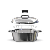 Oval Dutch Oven with Lid - 8 Quart (13 Inch) - GiFTiFY