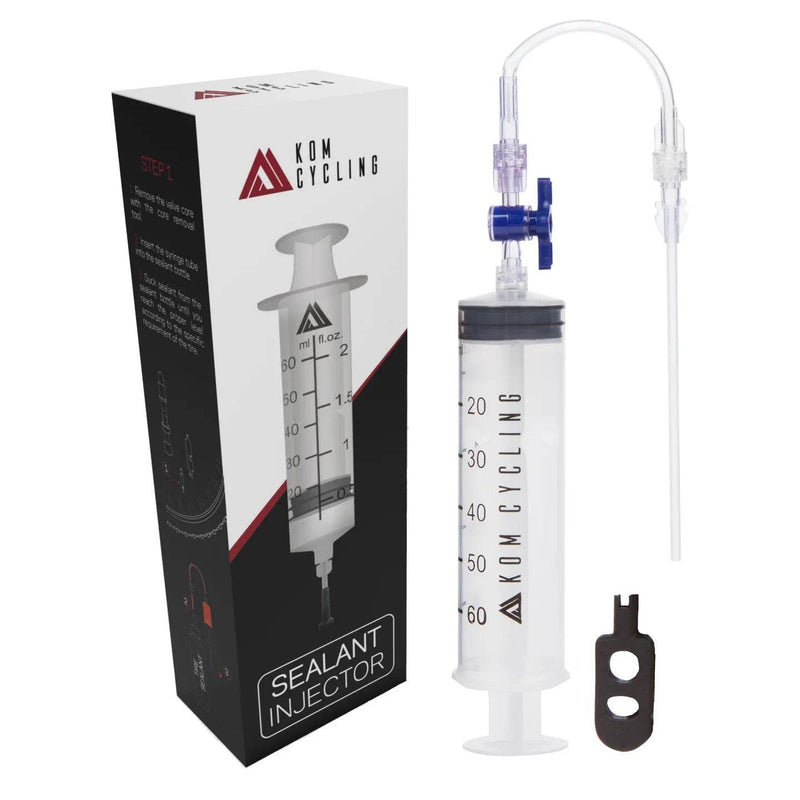 Tubeless Sealant Injector Tubeless by KOM Cycling