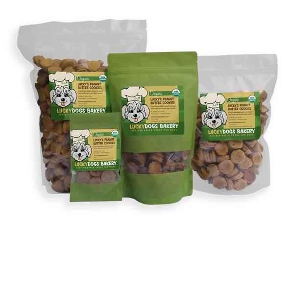 Lucky's Organic Peanut Butter Cookies - GiFTiFY