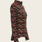  Bouquet on Black Ladies Button Shirt