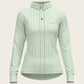 Stripes on Lime Ladies Button Shirt