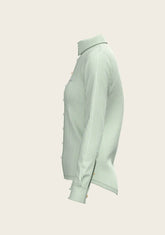 Stripes on Lime Ladies Button Shirt - GiFTiFY