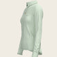 Stripes on Lime Ladies Button Shirt Espoir Equestrian