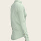 Stripes on Lime Ladies Button Shirt