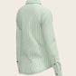 Stripes on Lime Ladies Button Shirt