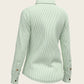 Stripes on Lime Ladies Button Shirt Espoir Equestrian
