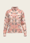  Maize on Peach Loose Fitting Button Shirt