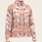  Maize on Peach Loose Fitting Button Shirt