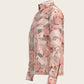  Maize on Peach Loose Fitting Button Shirt