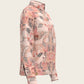  Maize on Peach Loose Fitting Button Shirt