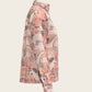  Maize on Peach Loose Fitting Button Shirt