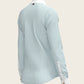  Stripes in Sky Blue Short Pleated Long Sleeve Show Shirt