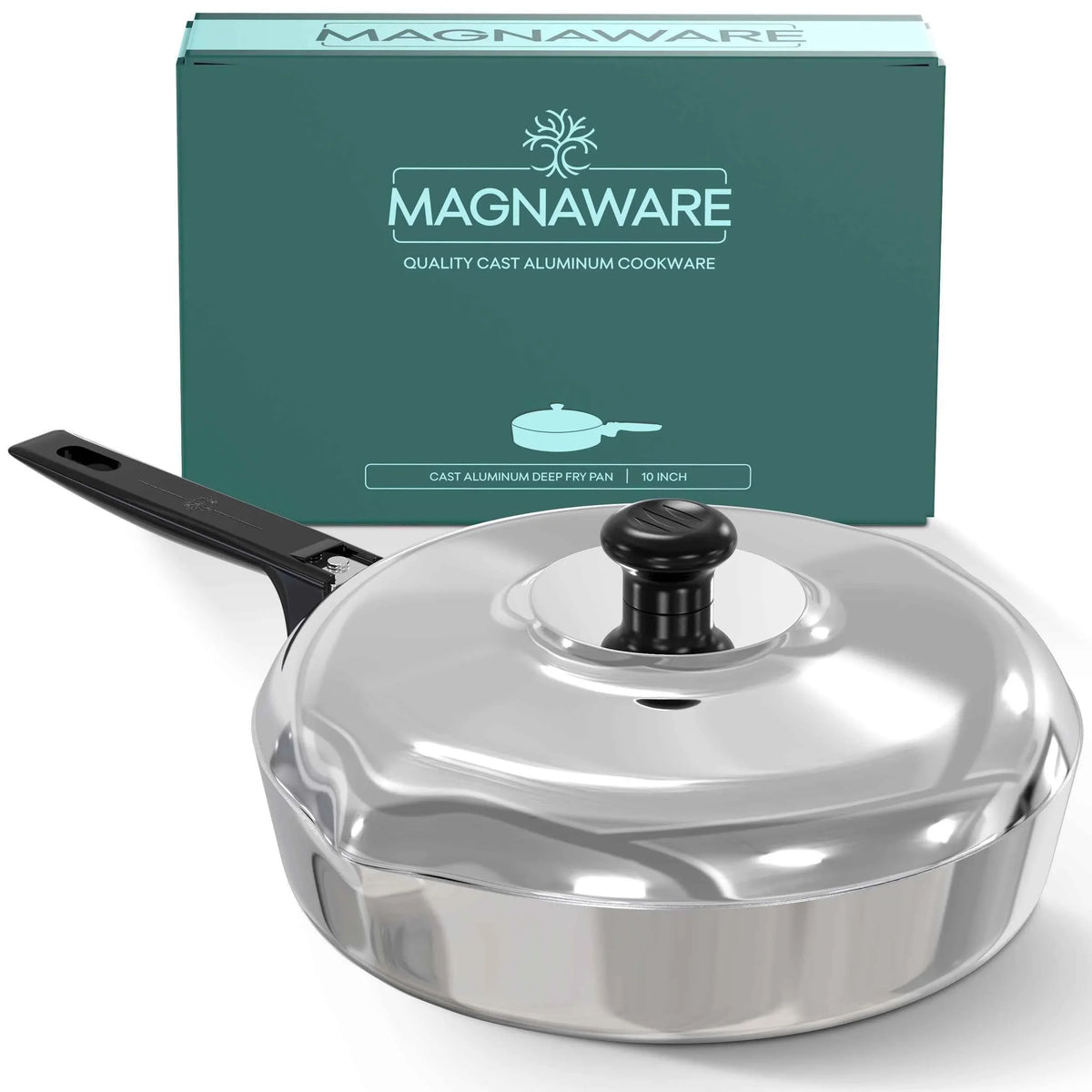 10 Inch Sauté Pan with Lid Home & Garden by MAGNAWARE