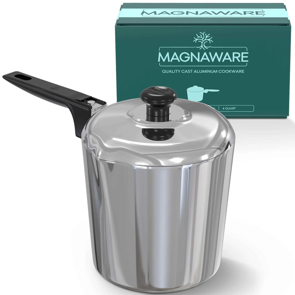 4 Quart Sauce Pan with Lid Home & Garden by MAGNAWARE
