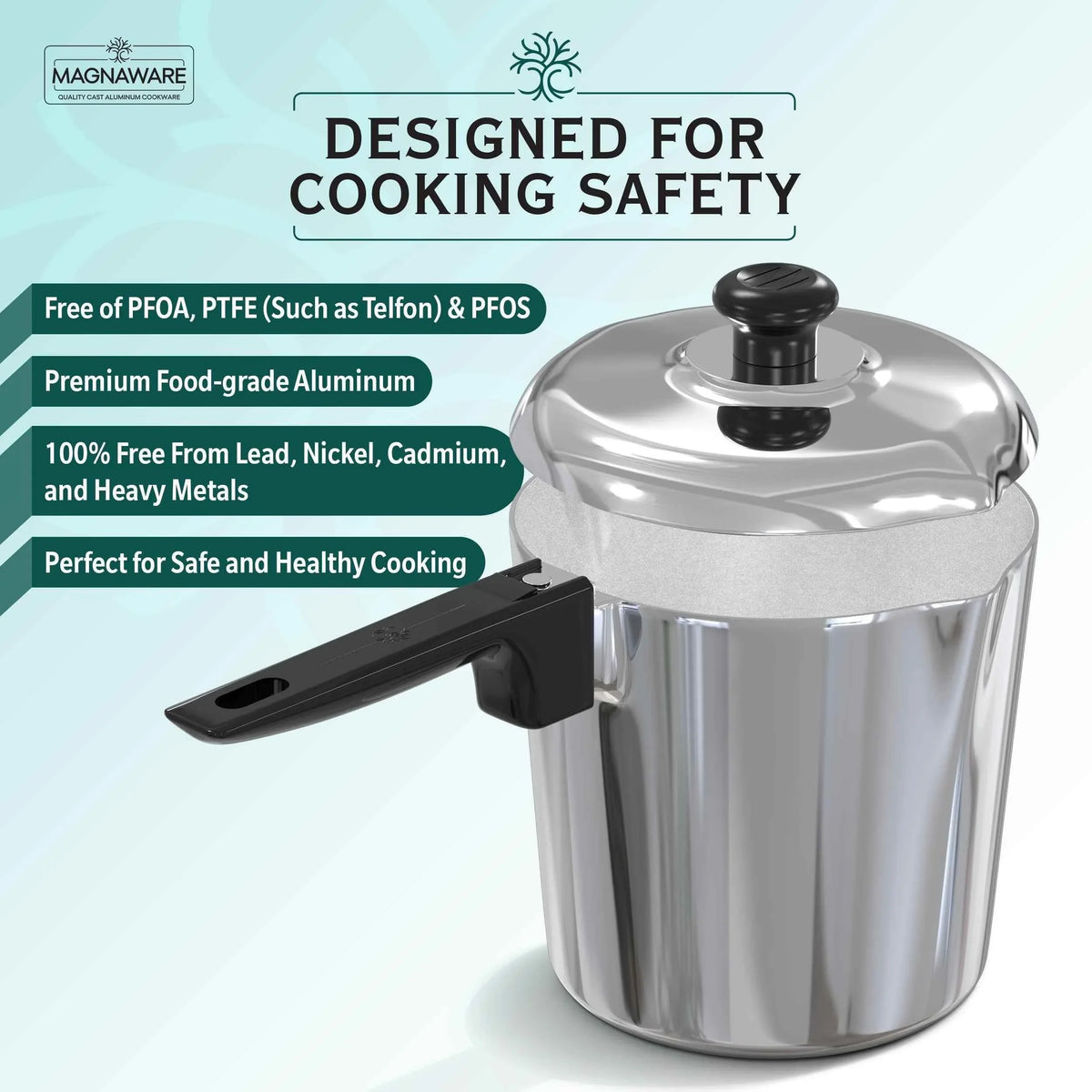 4 Quart Sauce Pan with Lid Home & Garden by MAGNAWARE