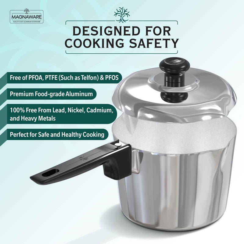 3 Quart Sauce Pan with Lid Home & Garden by MAGNAWARE