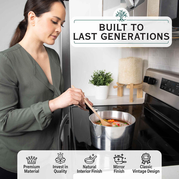 3 Quart Sauce Pan with Lid - GiFTiFY