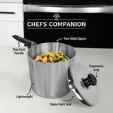 4 Quart Sauce Pan with Lid - GiFTiFY
