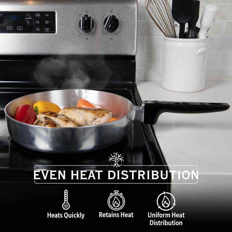 10 Inch Sauté Pan with Lid Home & Garden by MAGNAWARE