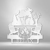 Campfire Personalized Gifts - Custom Metal Sign - GiFTiFY