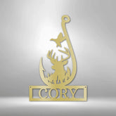 Deer Personalized Gifts - Custom Metal Sign - GiFTiFY