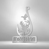 Deer Personalized Gifts - Custom Metal Sign - GiFTiFY