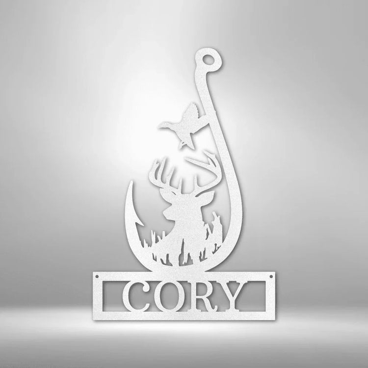 Deer Personalized Gifts - Custom Metal Sign - GiFTiFY