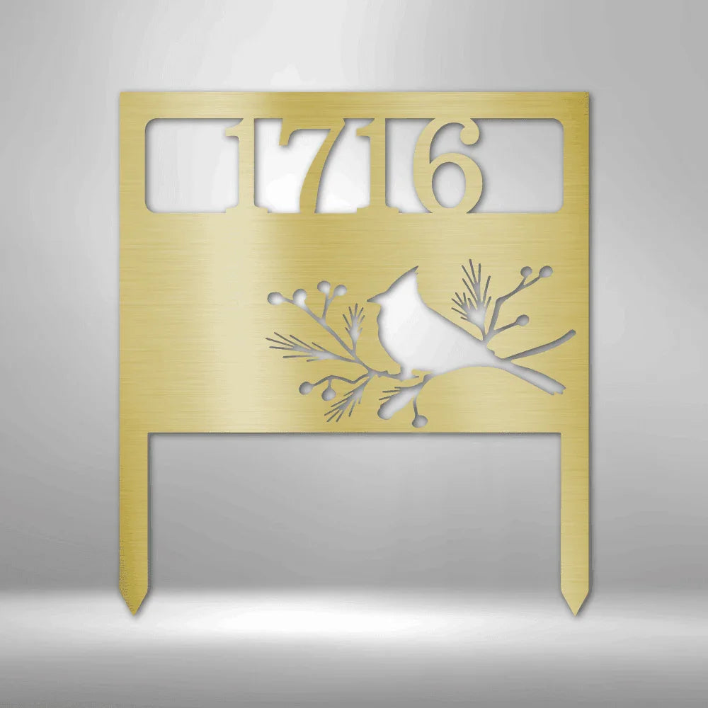 Bird Yard Personalized Gifts - Custom Metal Sign - GiFTiFY