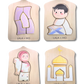 Chunky Islamic Block Puzzles (Set of FOUR)