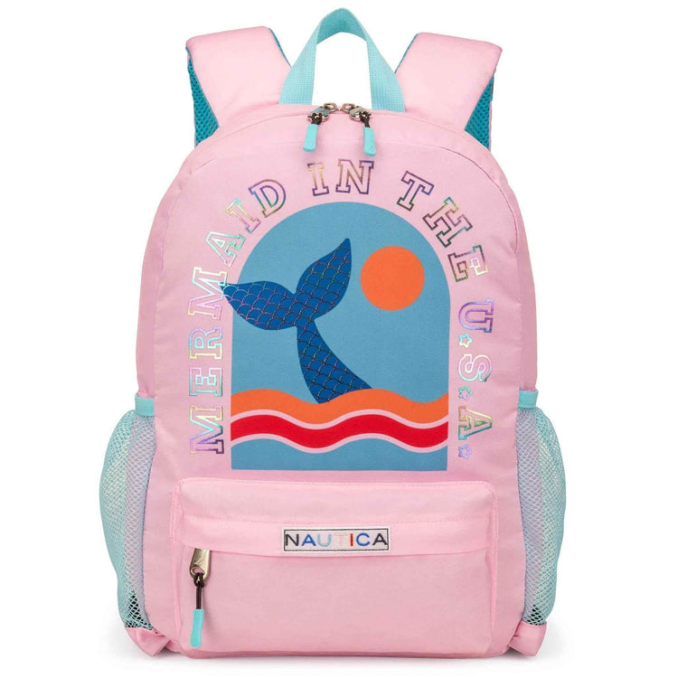 Kids Backpack for School | Mermaid Tail | 16" Tall