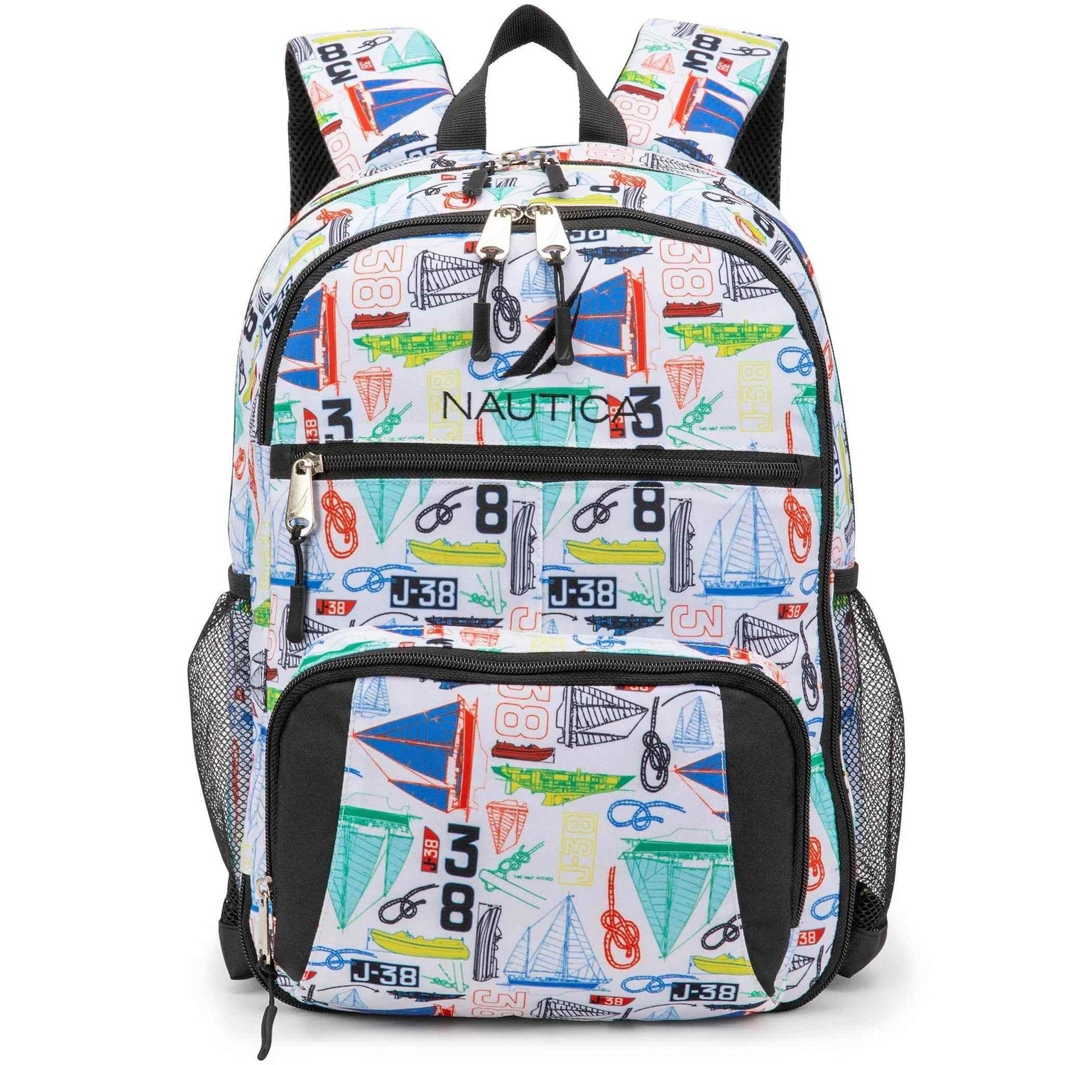 Kids Backpack for School | Sailboats | 16" Tall