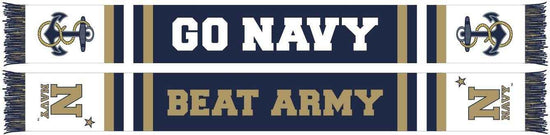 NAVY SCARF -  Go Navy Beat Army!