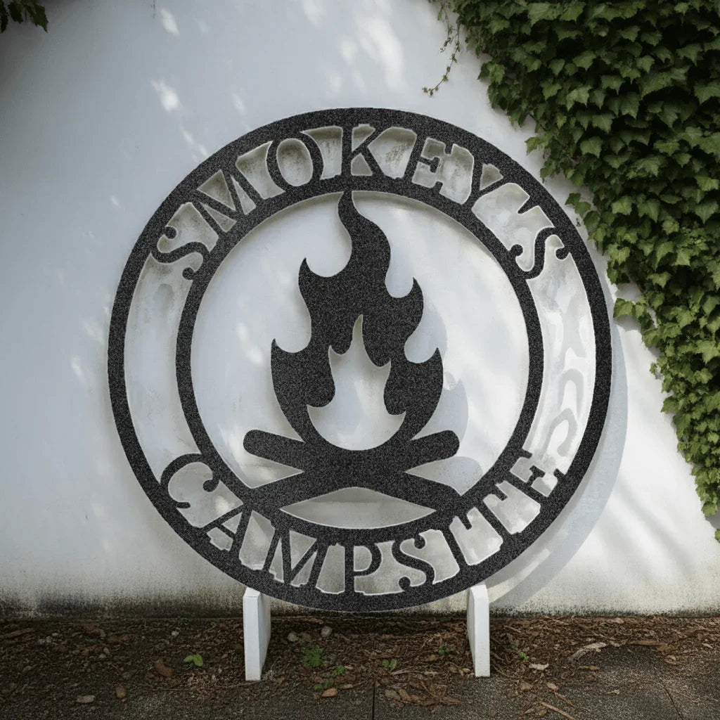 Campfire Personalized Gifts - Custom Metal Sign - GiFTiFY