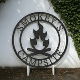 Campfire Personalized Gifts - Custom Metal Sign - GiFTiFY