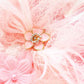 Unique Pet Feather Tutu Dog Lace Dress Princess Dress Pink Swan for Wedding Party Birthday Festival One Piece