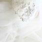 Handmade Luxury White Pet Wedding Dress Dogs Cats Bridal Gown
