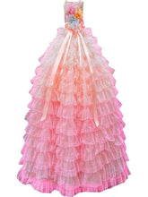 Pink Candy Bloom Gown For Dog - GiFTiFY