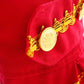 Handmade Regal French Court Dog Clothes Tailcoat Luxury Pet Suit With Shirt Lace and Gold Detailing