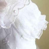 Handmade Luxury White Pet Wedding Dress Dogs Cats Bridal Gown - GiFTiFY