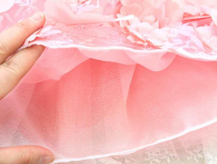 Luxury Dog Clothes Princess Pet Wedding Dress Pink Dog Gown - GiFTiFY