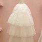 Handmade Luxury White Pet Wedding Dress Dogs Cats Bridal Gown