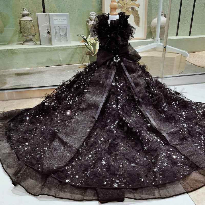 Pet Midnight Sparkle Dress Dog Ball Gown - GiFTiFY