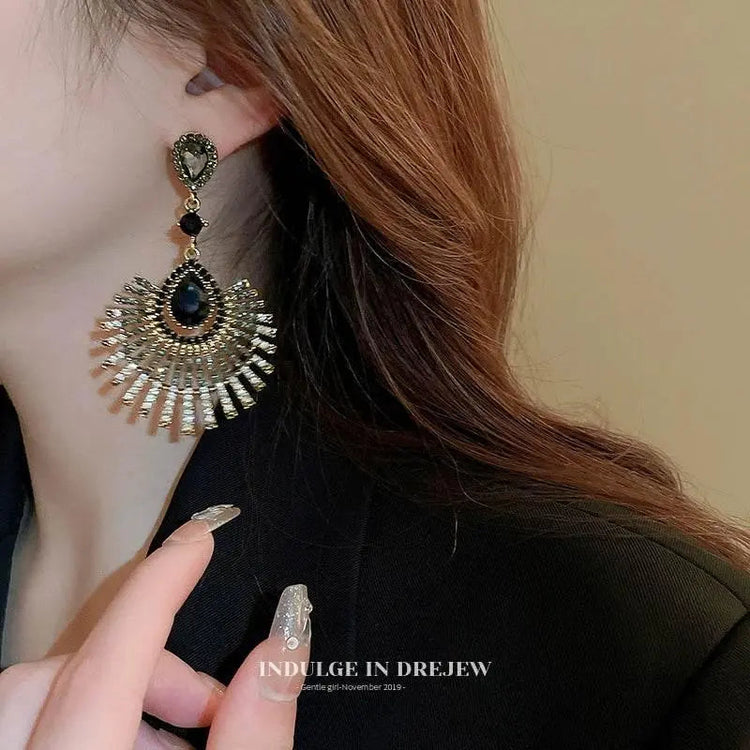 Exaggerated Water Drop Earrings - Luxe Look - GiFTiFY