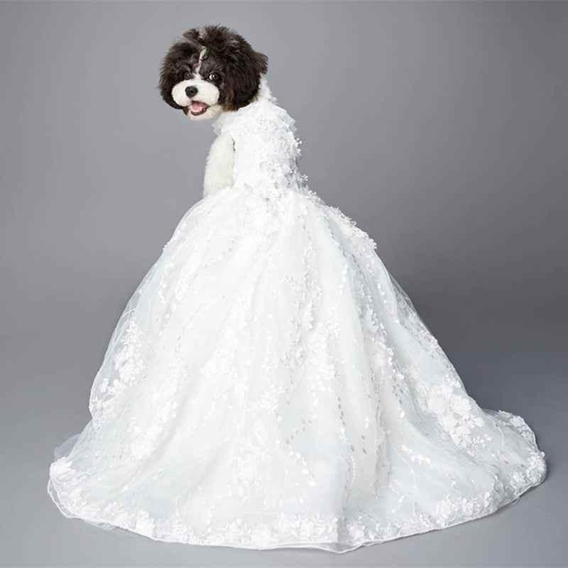 Princess Wedding Dress Dog Ball Gown - GiFTiFY