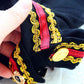 Handcrafted Royal Military Pet Suit Gold Trimmed Dog Outfit Jacket Suit Shirt Two-Piece Prince Uniform Badge