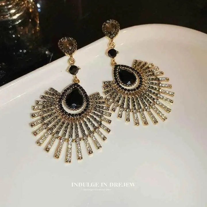 Exaggerated Water Drop Earrings - Luxe Look - GiFTiFY