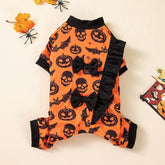 Pet Halloween Four-Legged Costume Pumpkin Head Costume - GiFTiFY