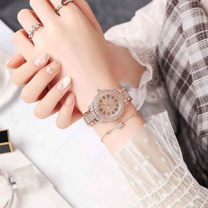Diamond Luxury Lady'S Starry Sky Wristwatch - GiFTiFY