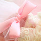 Elegant Pink Lace Dog Dress Trailing Handcrafted Princess Tutu Gown for Wedding Party